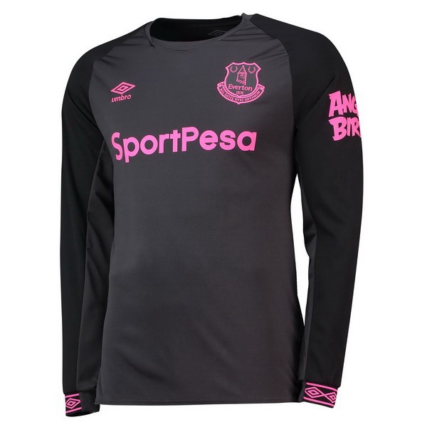 Maillot Football Everton Exterieur ML 2018-19 Noir